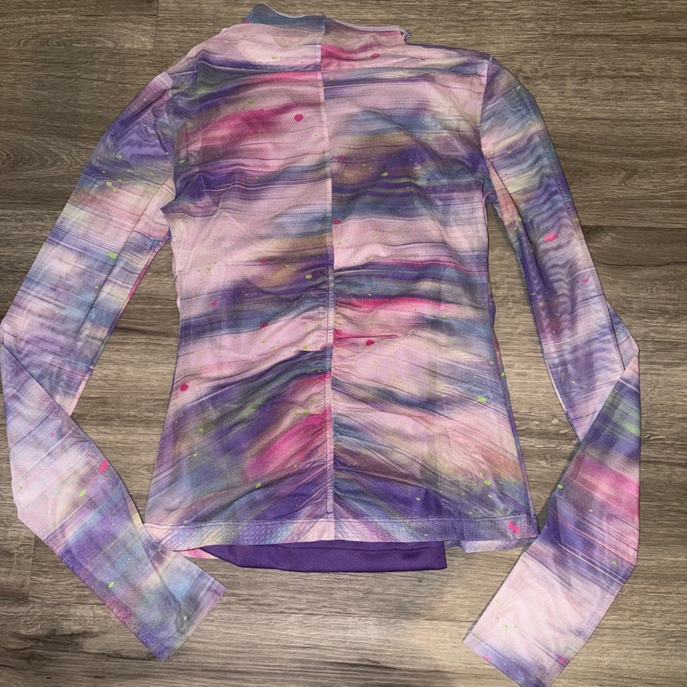 By Anthropologie Double layer mesh top - Picture 5 of 8